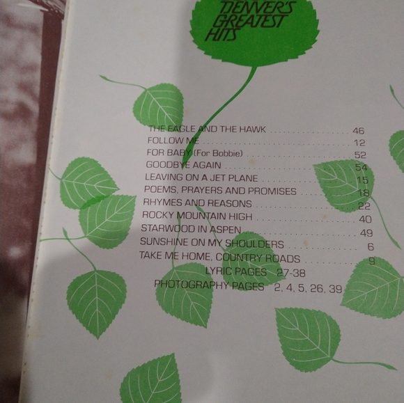 John Denver Greatest Hits #1 and 2 Guitar Songbooks, 1977 - Picture 8 of 8